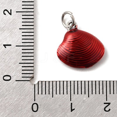 Brass Enamel Charms KK-A268-08P-03-1