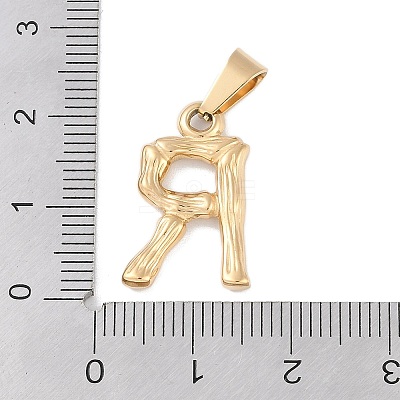 304 Stainless Steel Pendants STAS-F235-01G-R-1