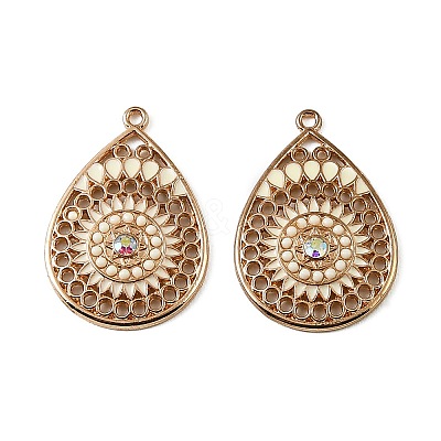 Alloy Enamel Pendants AL-CBA75EE-06KCG-1