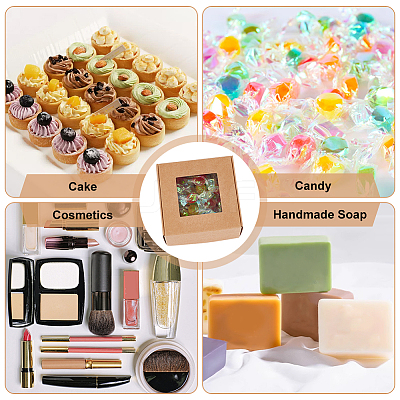 Paper Candy Storage Box CON-WH0084-95A-1