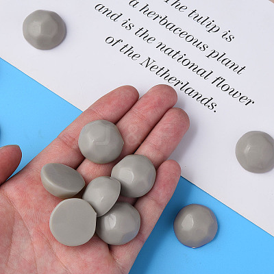 Opaque Acrylic Cabochons MACR-S373-138-A04-1