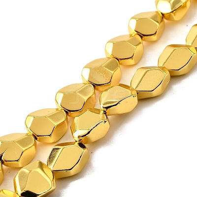 Electroplate Glass Beads Strands EGLA-V001-06A-1