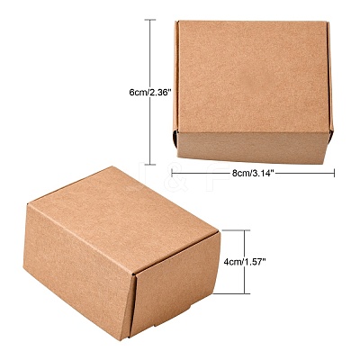 Kraft Paper Gift Box CON-K003-03B-01-1