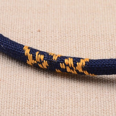 Nylon Cloth Cord Bracelets BJEW-L521-M-1