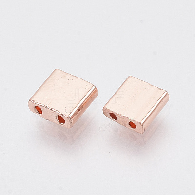 Electroplate Glass Seed Beads SEED-S023-20C-07-1