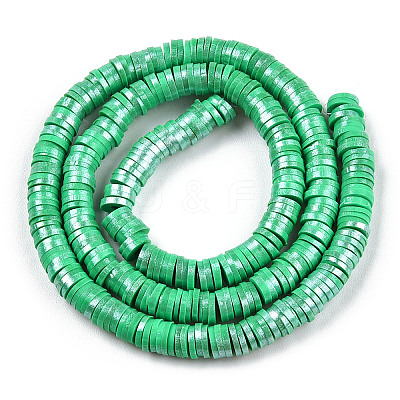 Handmade Polymer Clay Beads Strands CLAY-CJC0015-01F-1