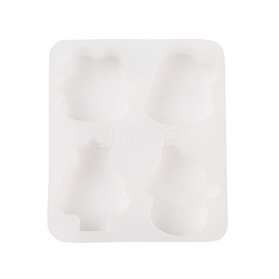 Christmas Theme DIY Silicone Candle Molds LS-SIMO-P010-A02-1