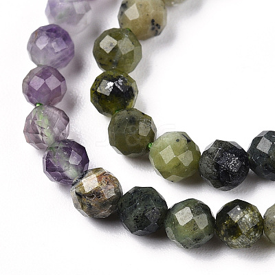 Natural & Synthetic Mixed Gemstone Beads Strands G-D080-A01-01-08-1