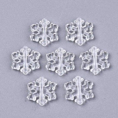 Transparent Acrylic Beads MACR-T036-11-1