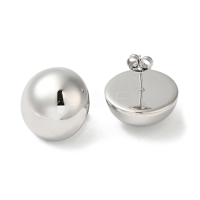 Non-Tarnish 304 Stainless Steel Stud Earrings LS-EJEW-Z026-05P-1