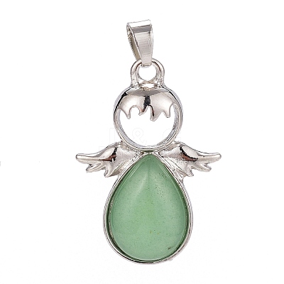 Natural Green Aventurine Pendants G-H180-01P-1