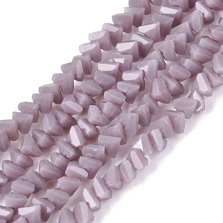 Opaque Glass Beads Strands GLAA-N019-3mm-12-1