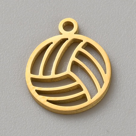 304 Stainless Steel Charms STAS-WH20011-03G-1