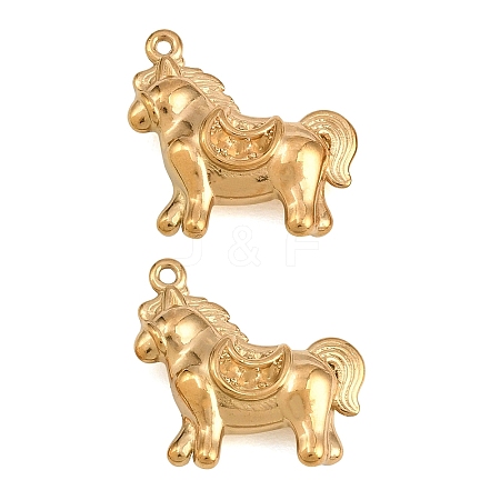 201 Stainless Steel Pendants Rhinestone Settings SA-CBA9448-03G-1