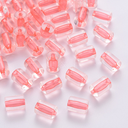Transparent Acrylic Beads TACR-S154-17A-52-1