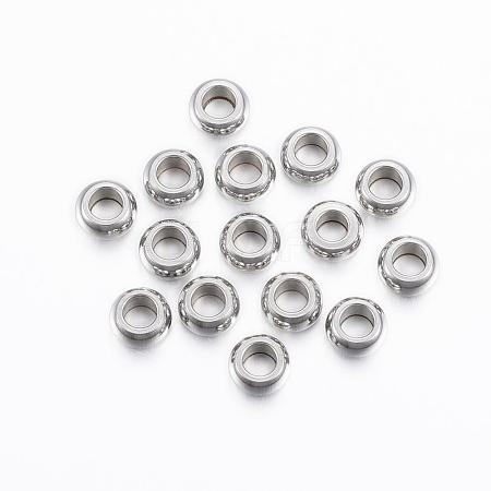 201 Stainless Steel Spacer Beads STAS-H376-46-1