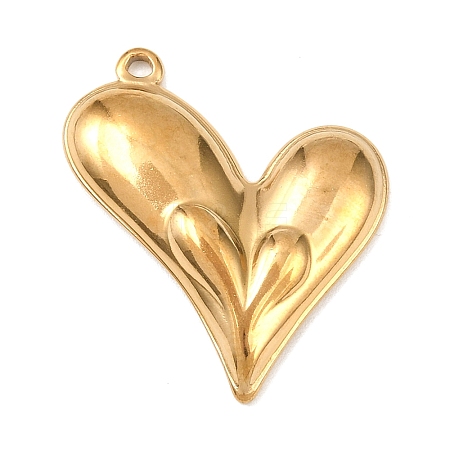 304 Stainless Steel Pendants STAS-C154-05B-G-1