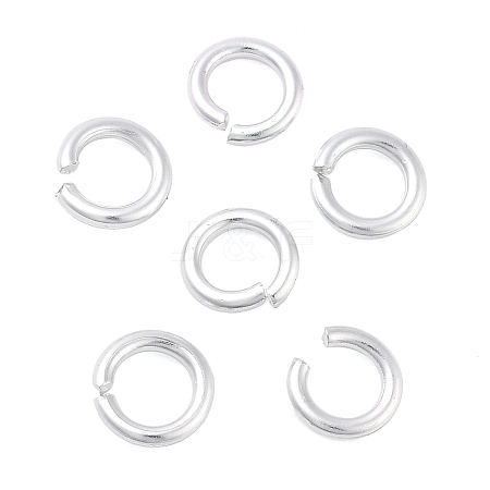 Aluminum Open Jump Rings FIND-G086-01G-S-1