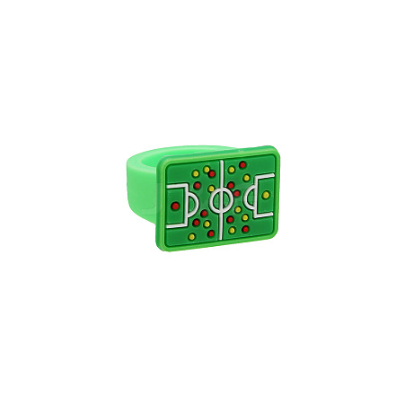 Football Field PVC Finger Rings for Kids FS-WG5754E-06-1