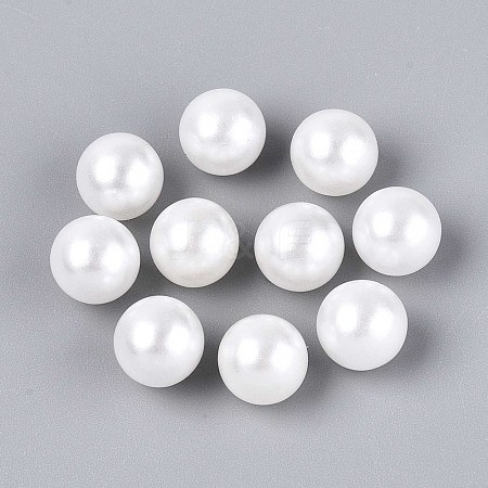 ABS Imitation Pearl Acrylic Beads OACR-S011-10mm-02-1