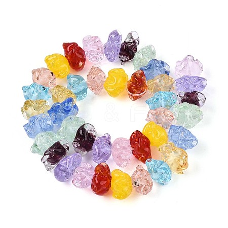 Glass Beads Strands GLAA-T028-07-1