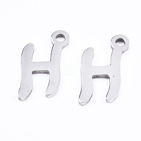 Non-Tarnish 201 Stainless Steel Charms STAS-T044-217P-H-1