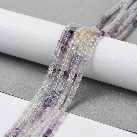 Natural Fluorite Beads Strands G-D080-B01-1