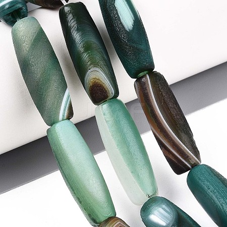Natural Agate Beads Strands G-N357-06A-01-1