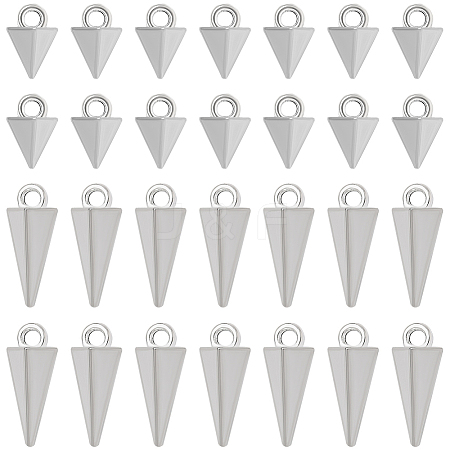 100Pcs 2 Styles Alloy Pendants FIND-SC0019-86P-1