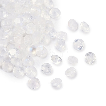 Faceted Natural Moonstone Cabochons G-I295-05C-05-1