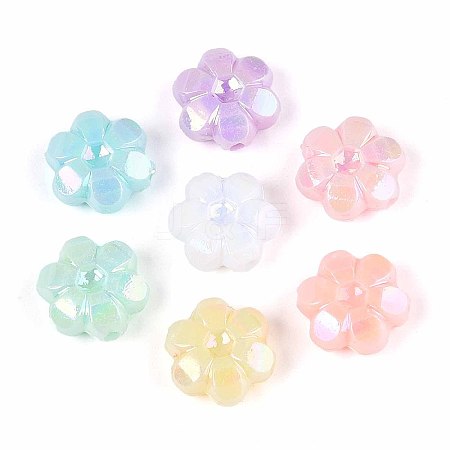 Opaque Acrylic Beads OACR-N150-11-1