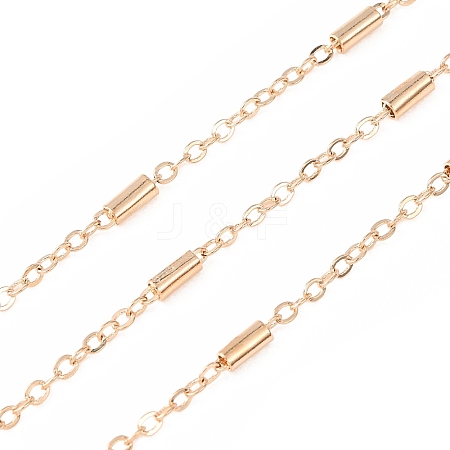 Brass Cable Chains KK-CBA8B26-01-1