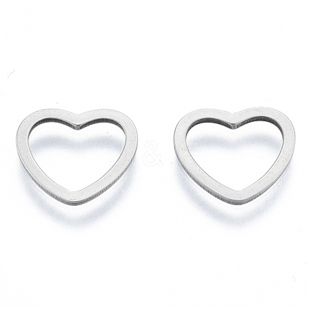 Non-Tarnish 201 Stainless Steel Linking Rings STAS-N090-T06-1-1