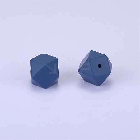 Hexagonal Silicone Beads SI-JX0020A-112-1