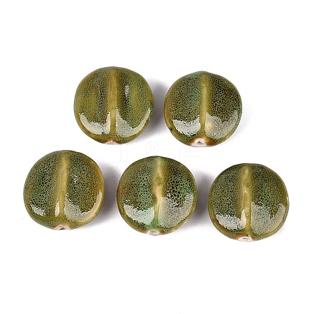 Vintage Handmade Porcelain Beads PORC-N013-22-04-1