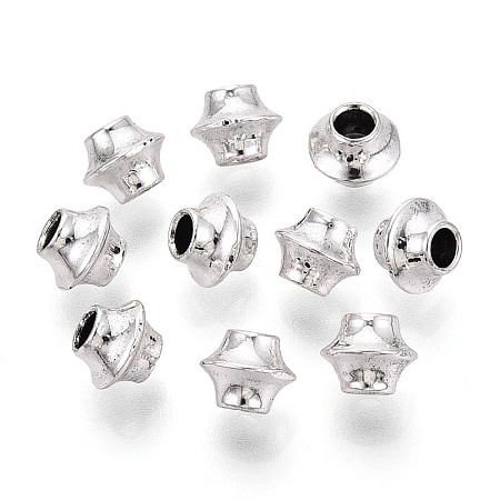 Tibetan Style Alloy Spacer Beads PALLOY-N187-06AS-1