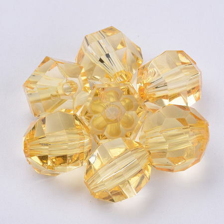 Transparent Acrylic Beads TACR-Q256-20mm-V16-1