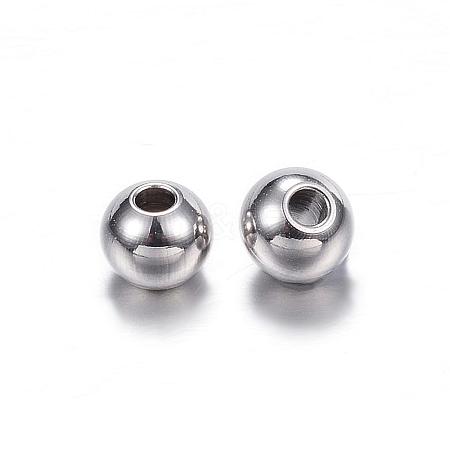 Tarnish Resistant 201 Stainless Steel Beads STAS-D447-37C-1