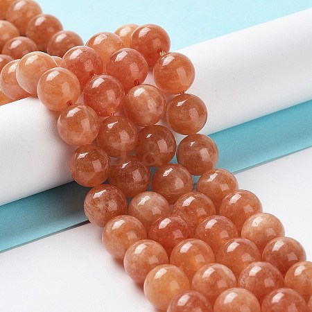 Dyed Natural Malaysia Jade Beads Strands G-G021-02C-12-1