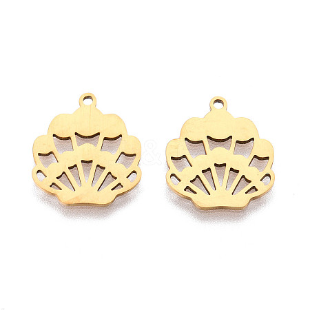 201 Stainless Steel Pendants STAS-T066-91G-1
