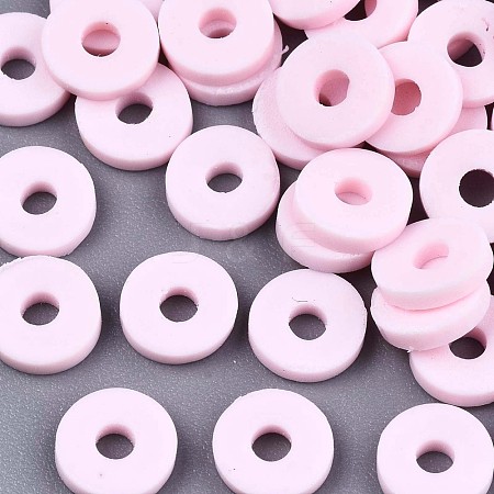 Handmade Polymer Clay Beads X-CLAY-Q251-8.0mm-33-1