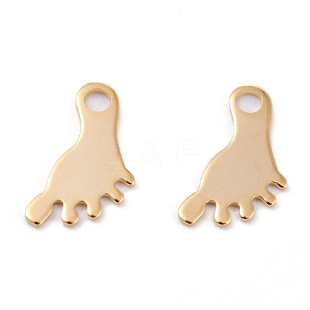 201 Stainless Steel Charms STAS-C017-08G-1