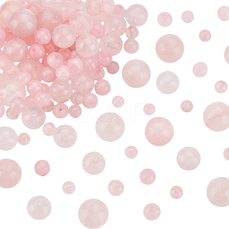 Natural Rose Quartz Beads Strands G-OC0001-02M-1