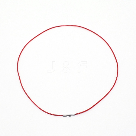 Polyester Waxed Cords Necklace Making MAK-WH0009-05E-02-1