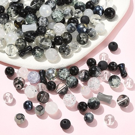 205G Transparent Glass Beads DGLA-YW0001-57B-1