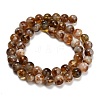 Heated Natural Citrine Beads Strands G-C293-A04-8mm-4