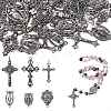 DIY Religion Pendant & Link Jewelry Making Finding Kit DIY-SZ0007-30-1