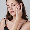 DIY Oval Finger Rings Making Kit DIY-BBC0003-15G-5
