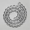 Glass Beads Strands GR8mm01Y-2