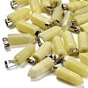 Natural Xiuyan Jade Pendants G-Z067-07P-08-1